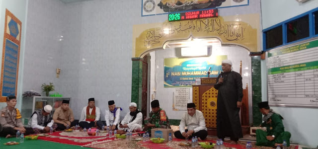 Masjid Nurul Iman Kelurahan Pasar Baru Gelar Maulid Nabi Muhammad SAW 1445 H