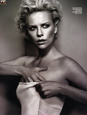 Charlize Theron Undresses for GQ Magazine