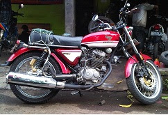 Modifikasi honda CB 100