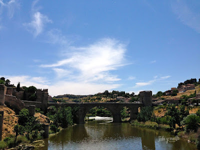 Vista desde tren turístico Toledo