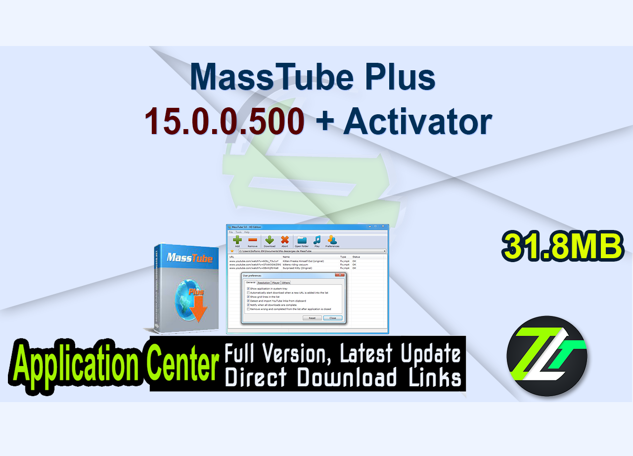 MassTube Plus 15.0.0.500 + Activator