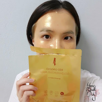 Review; My Beauty's Red Ginseng Gold Hydrogel Mask