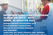 Ini Wilayah Terdampak Suplai Air Bersih di Kota Batam Pada Senin 26 Agustus 2024