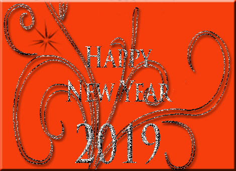 Happy Greetings Congrats: Happy New Year 2019 Sparkling
