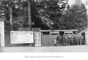Entrance to Camp Crane, Allentown, PA, 1918