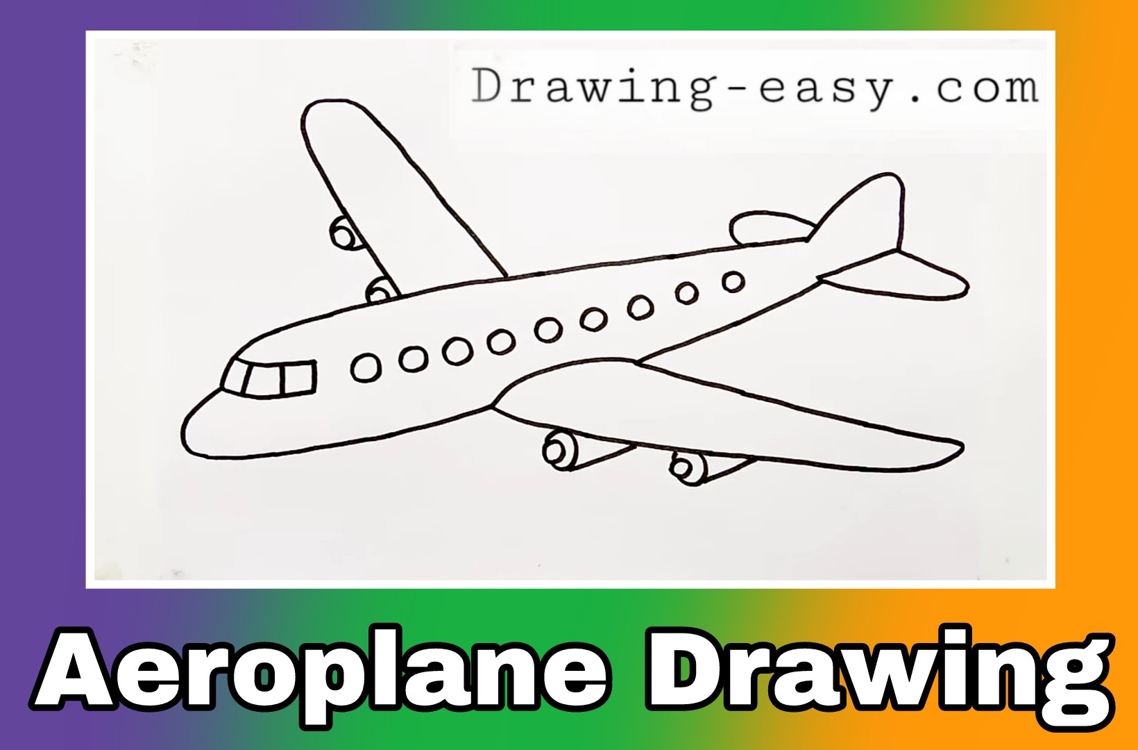 How To Draw A Plane Step By Step : How to draw a airplane 1. | Kpxmtxpgfv