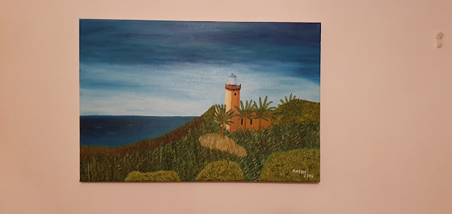 Peinture sur toile Masha Le phare du Cap Spartel