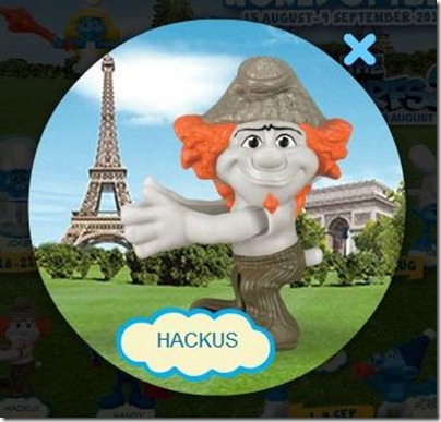 Smurf 2 X Happy Meal - Hackus