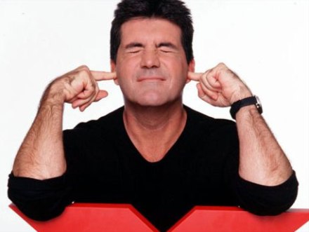 simon cowell teeth. simon cowell x factor 2011.