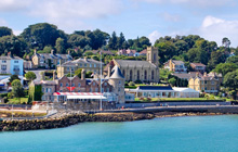 Royal Yacht Squadron- Cowes, Isle of Wight, England- sailing center of the Solent