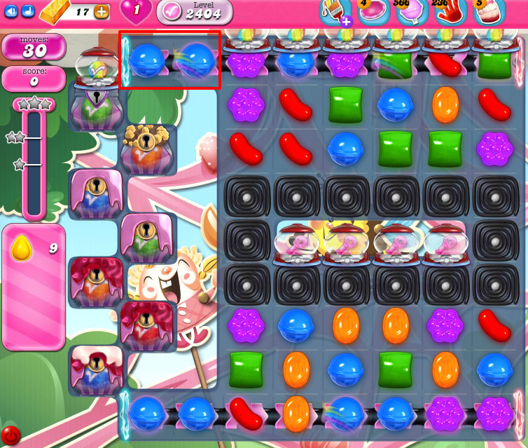 Candy Crush Saga level 2404