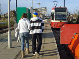 New Addington tram stop