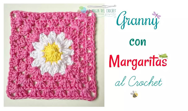 CREA PROYECTOS UNICOS APRENDIENDO Granny Margarita a Crochet