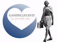 gandhi jayanti status video, gandhiji full length figure photo along with holding newspaper