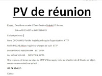 Exemple De Pv De Réunion Rédigé Pdf