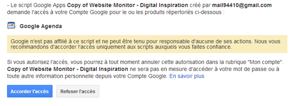Etre alerté gratuitement par sms lorsque votre site est down