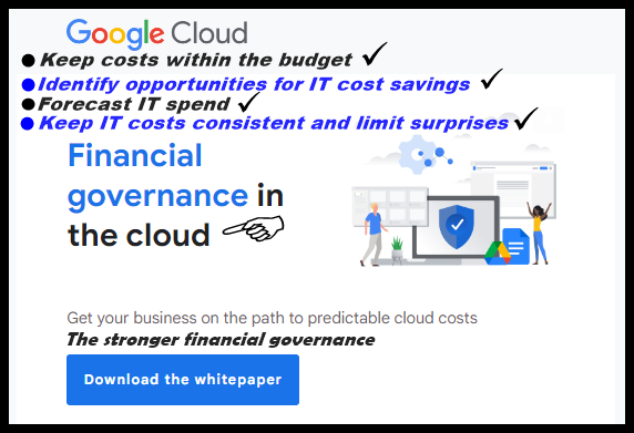 Google Cloud Financial Governance