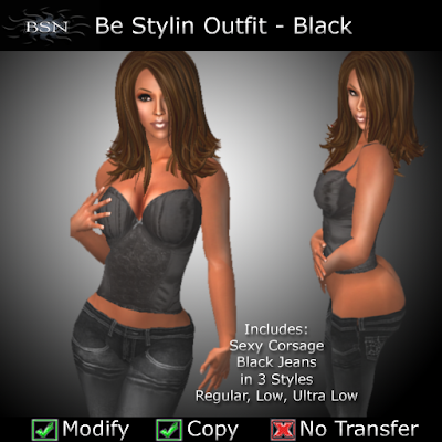 BSN Be Stylin Outfit - Black