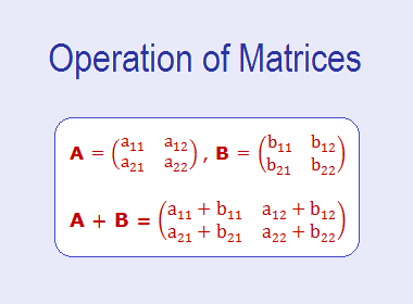 Operation of Matrices