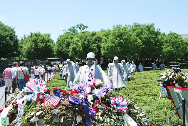 Korean War Veterans Memorial en Washington