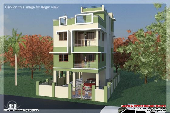 South Indian house design