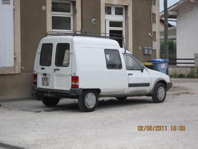 Citroen C15 Van @Bordeaux #法國 #France #Bordeaux #波爾多 #雪鐵龍 #先進