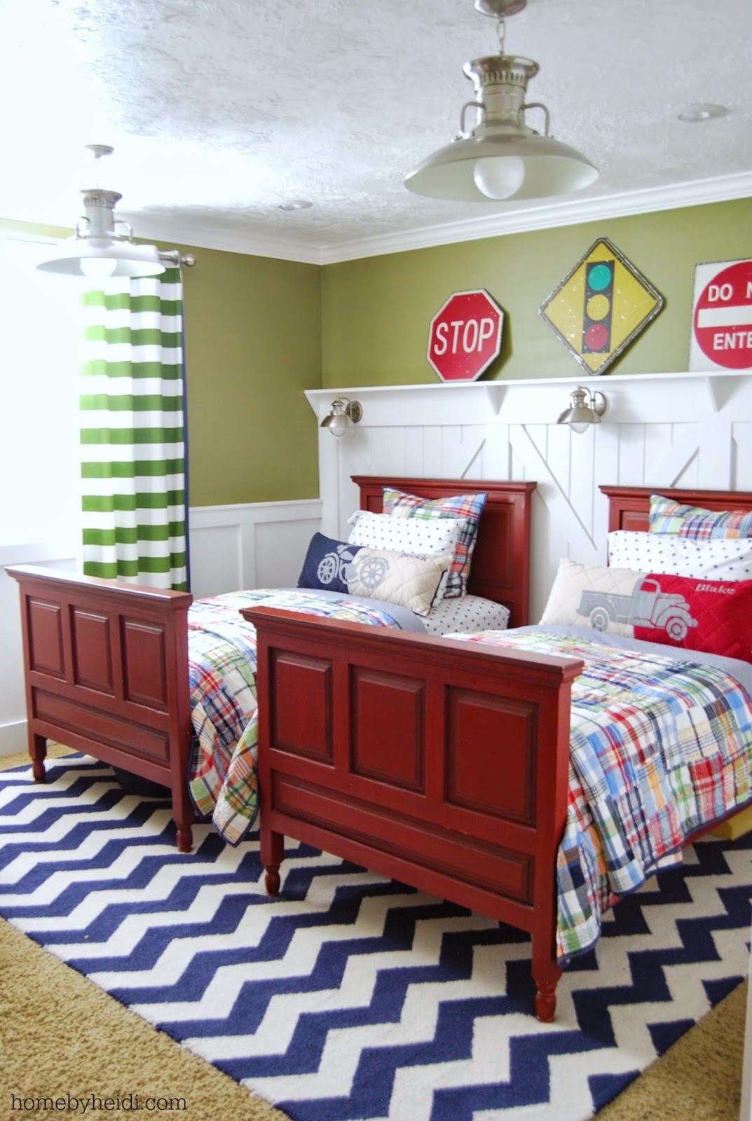 Home By Heidi: Boys Room