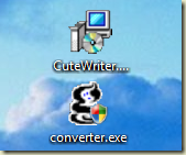 The Two downloaded files