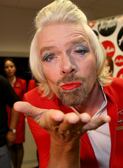 bombastic - Stewardess Richard Branson