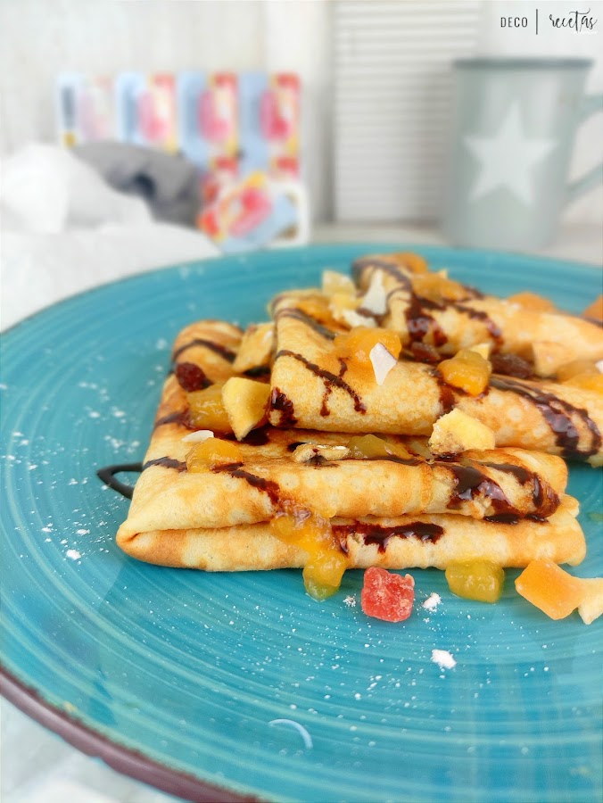 Receta de crepes caseros