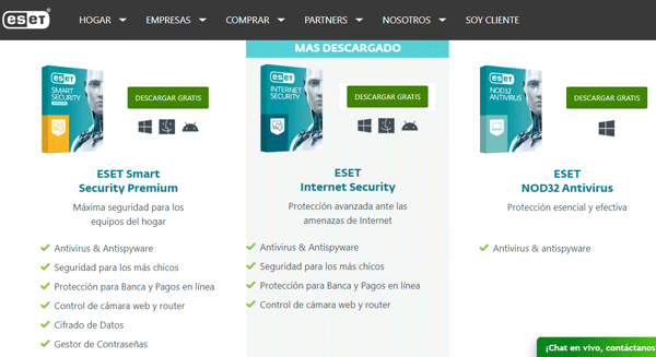 Descargar eset nod32 antivirus