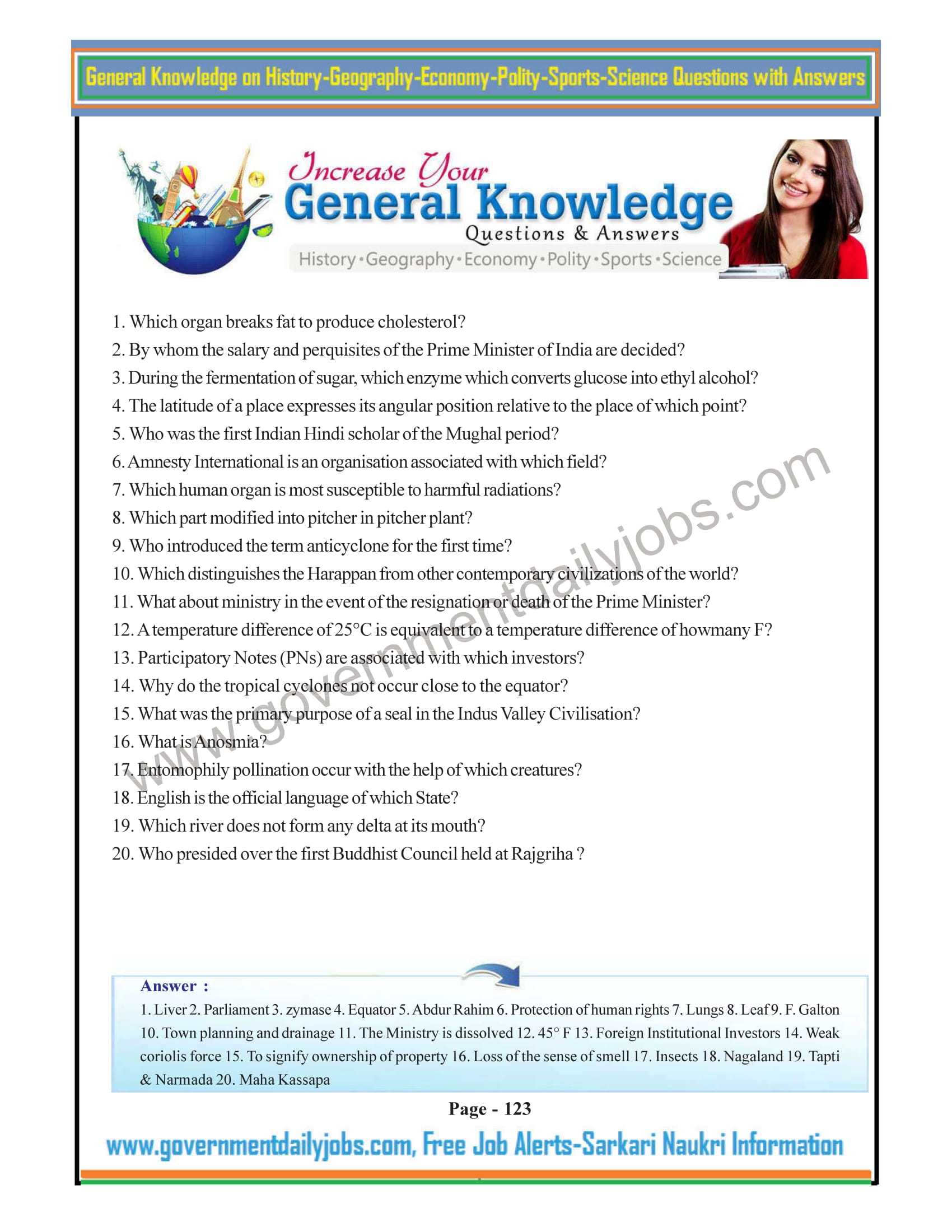 General Knowledge Questions