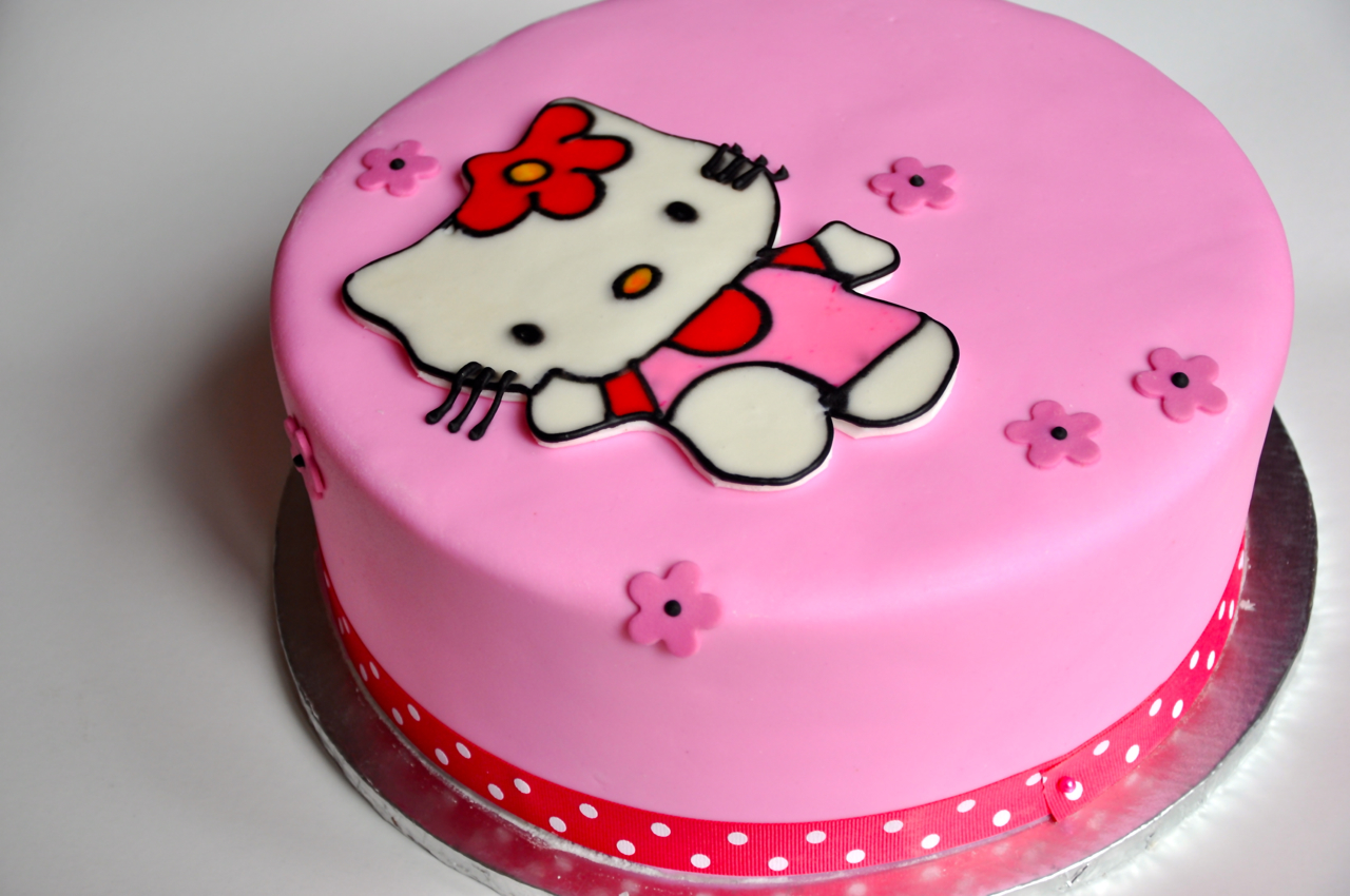 Hello Kitty Birthday Cake