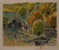 Gustave Baumann Woodblock Print $4,250