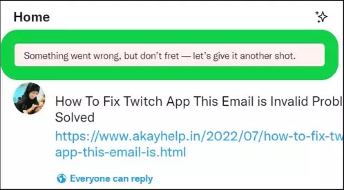 How To Fix Twitter Something Went Wrong, But Don't Fret Problem Solved in Windows