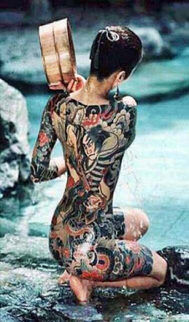 and meaning behind the classic tattos or traditional Japanese tattoos