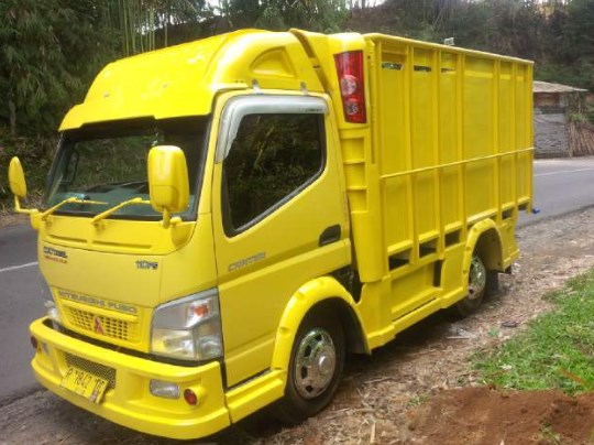 truk modifikasi wonosobo kuning