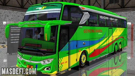 livery jb3 tronton volvo b11r gunung harta hijau