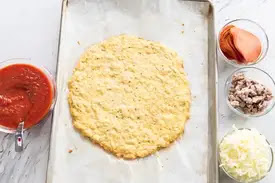 Canned Chicken Crust Pizza