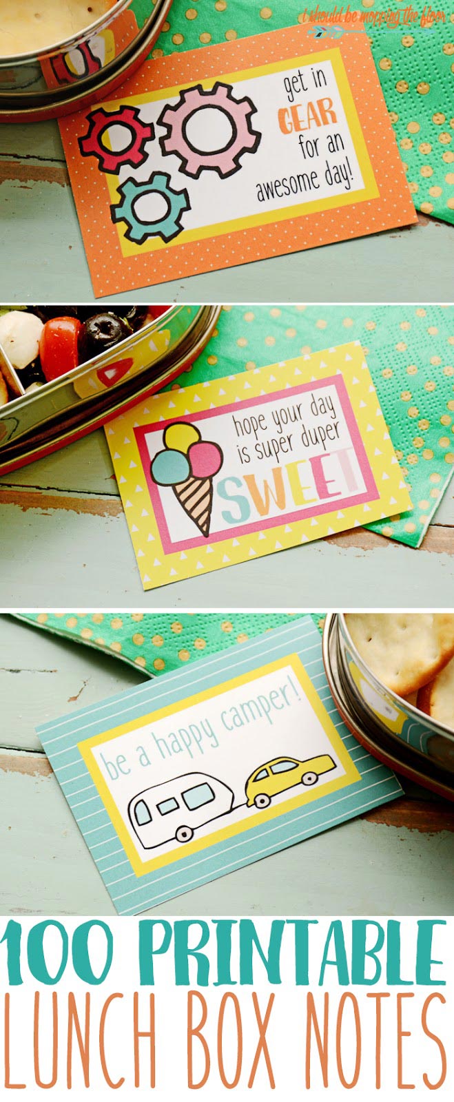 Printable Lunch Box Notes