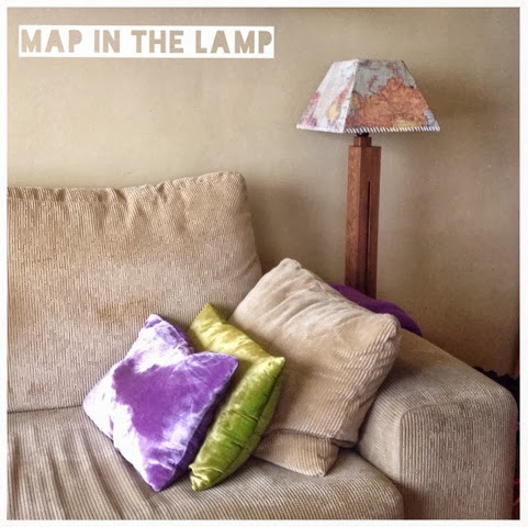 Map in the lamp