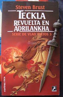 Portada del libro Teckla. Revuelta en Adrilankha, de Steven Brust