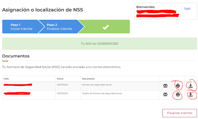Tramita o Localiza tu Numero de seguro social Online