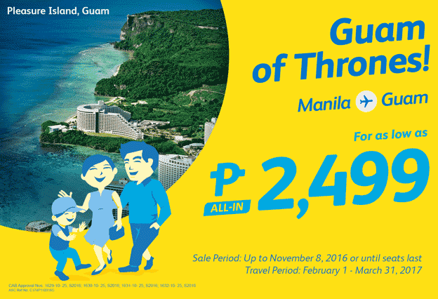  Cebu Pacific Promo Guam 2017