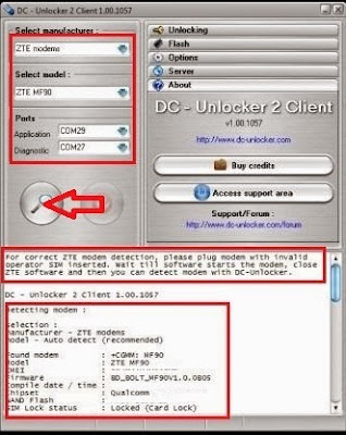 Cara Mudah Unlock Modem BOLT 4G ZTE MF90