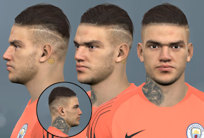 PES 2017 Faces Ederson Moraes by WER Facemaker