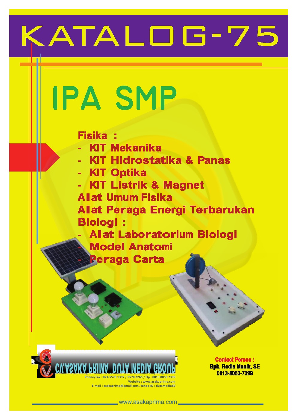 Alat Peraga Laboratorium Smp Sma Smk