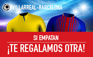 sportium promocion Villarreal vs Barcelona 10 diciembre