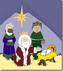 3Kings and Jesus by Melissa 2011