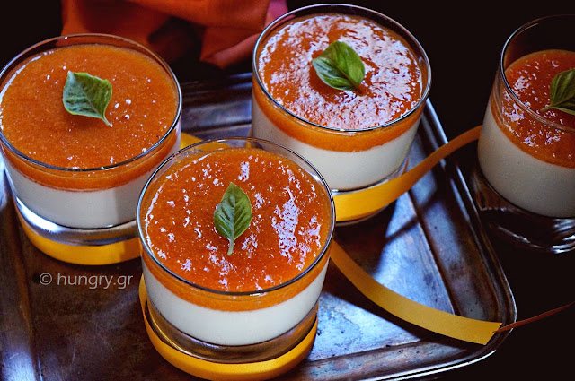 Persimmon Panna Cotta